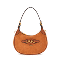 Bolso de Hombro Mini Malva Hobo Coñac Bolso de Hombro Mini Malva Hobo Coñac